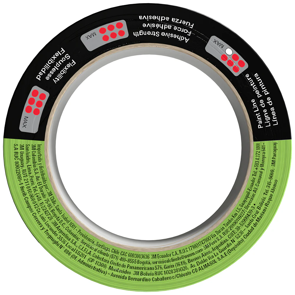 3M Automotive Performance Masking Tape, 03433 - 36mm x 32m - Image 2
