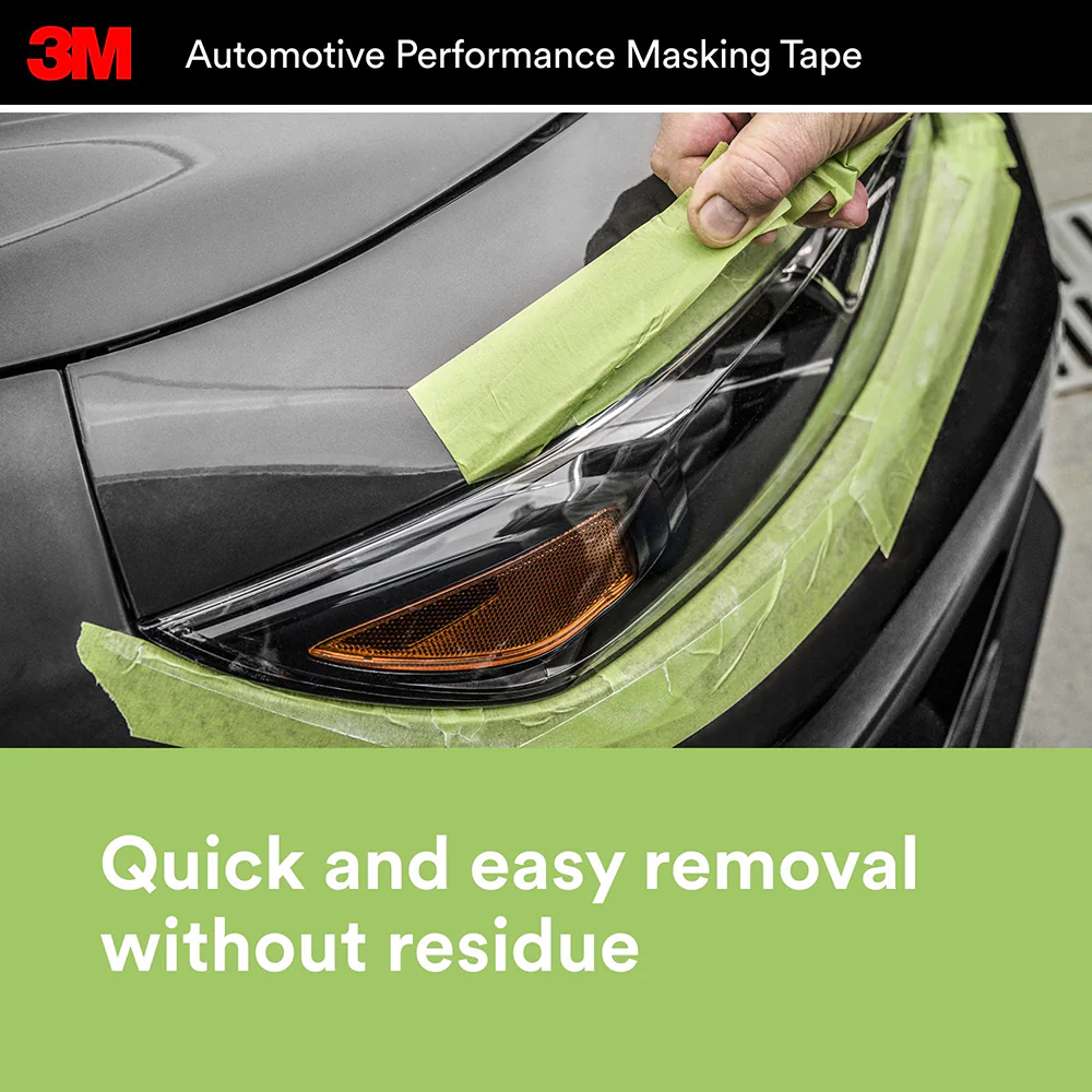 3M Automotive Performance Masking Tape, 03433 - 36mm x 32m - Image 6