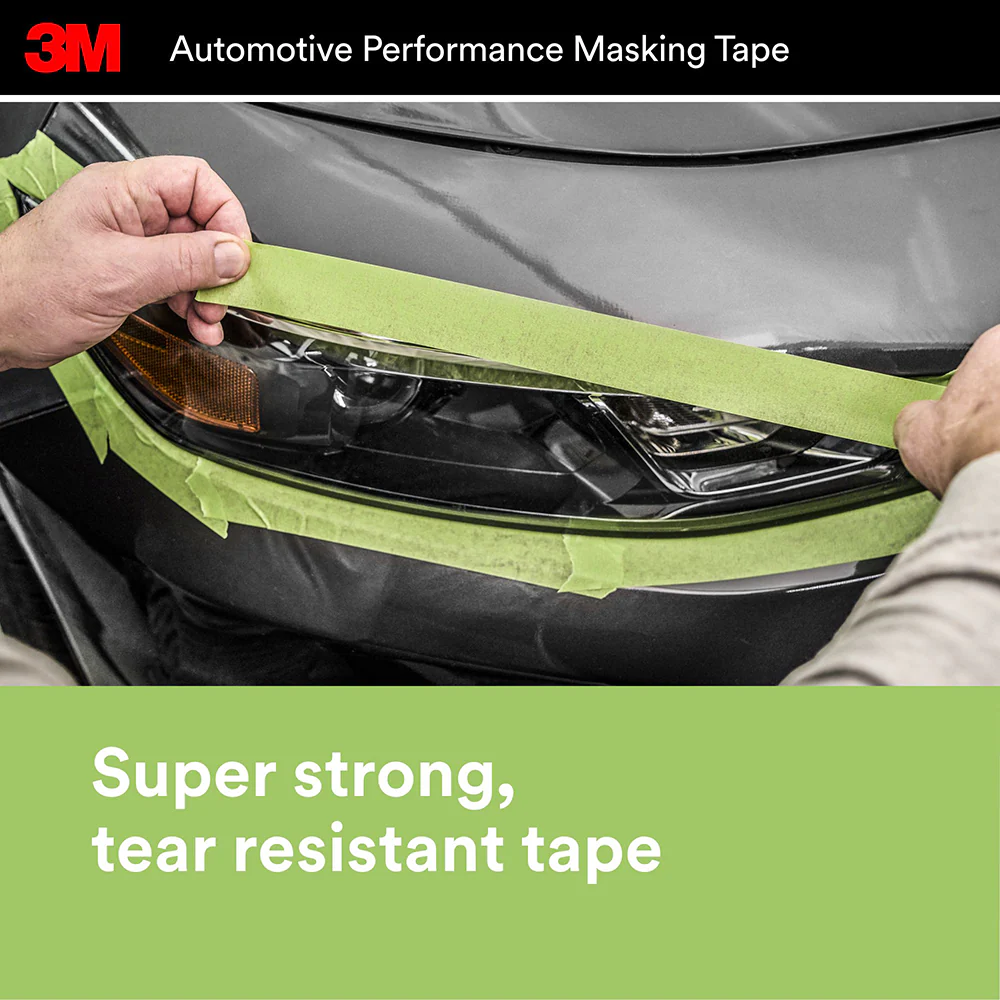 3M Automotive Performance Masking Tape, 03433 - 36mm x 32m - Image 8