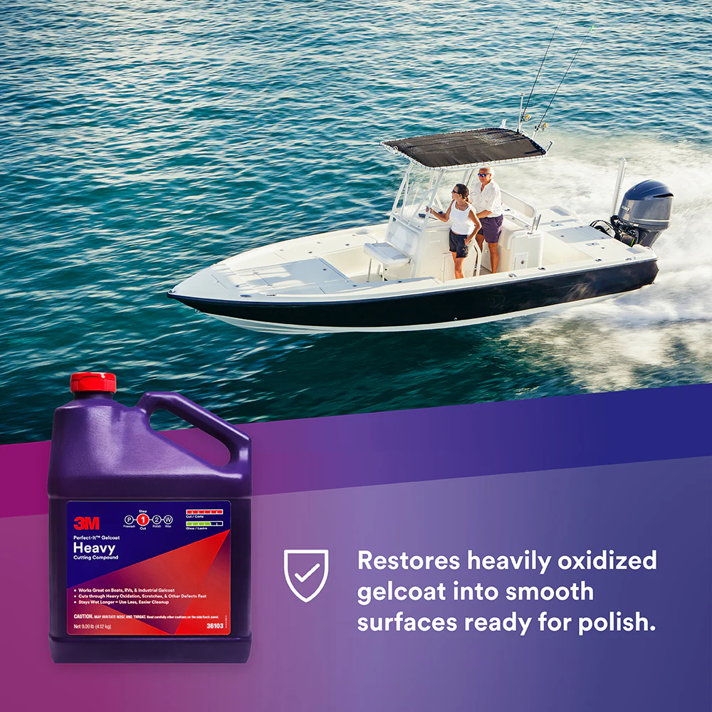 3M Perfect-It Gelcoat Heavy Cutting Compound, 36103 - 1 gal. - Image 3