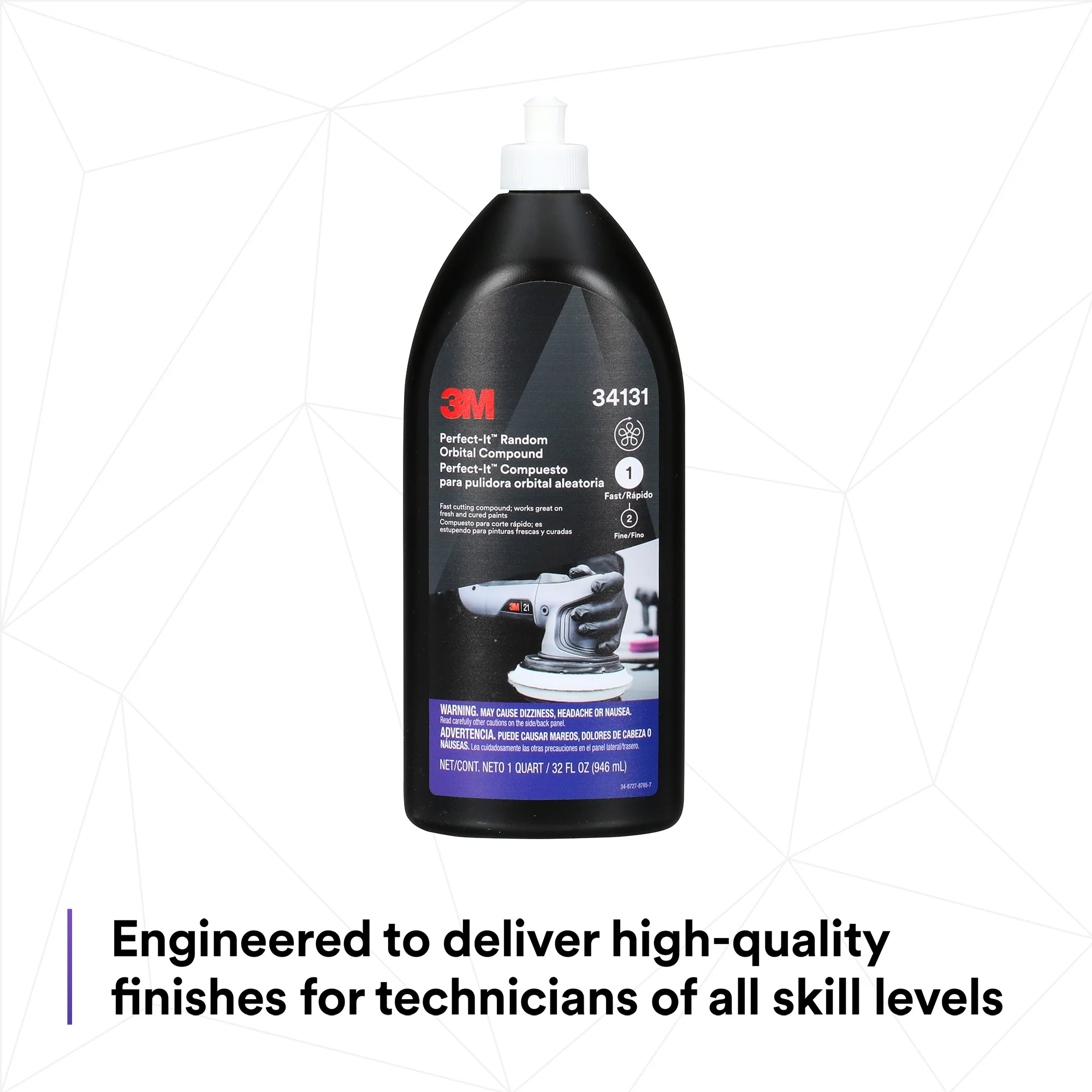 3M Perfect-It Random Orbital Compound, 34131 - 32 oz. - Image 5