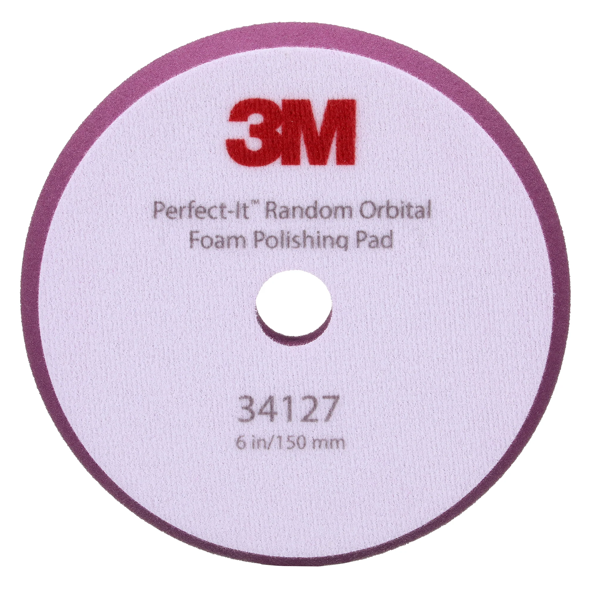 3M Perfect-It Random Orbital Foam Polishing Pad, 34127 - 6" Purple Foam (2 pack) - Image 2