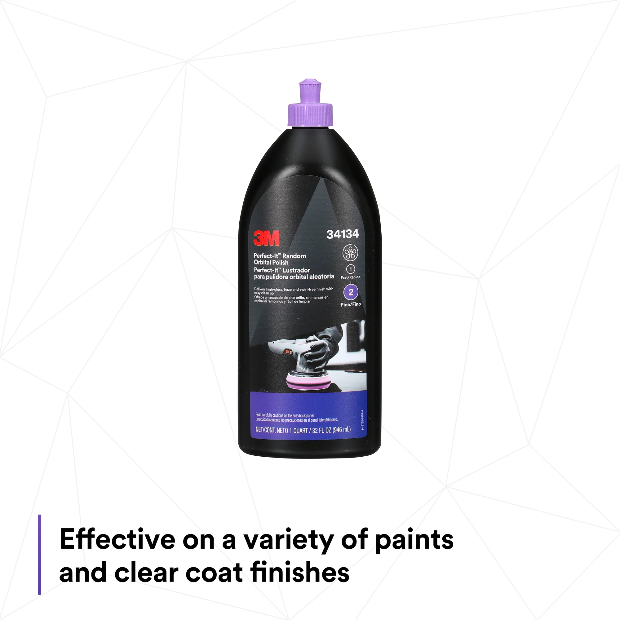 3M Perfect-It Random Orbital Polish, 34134 - 32 oz. - Image 6