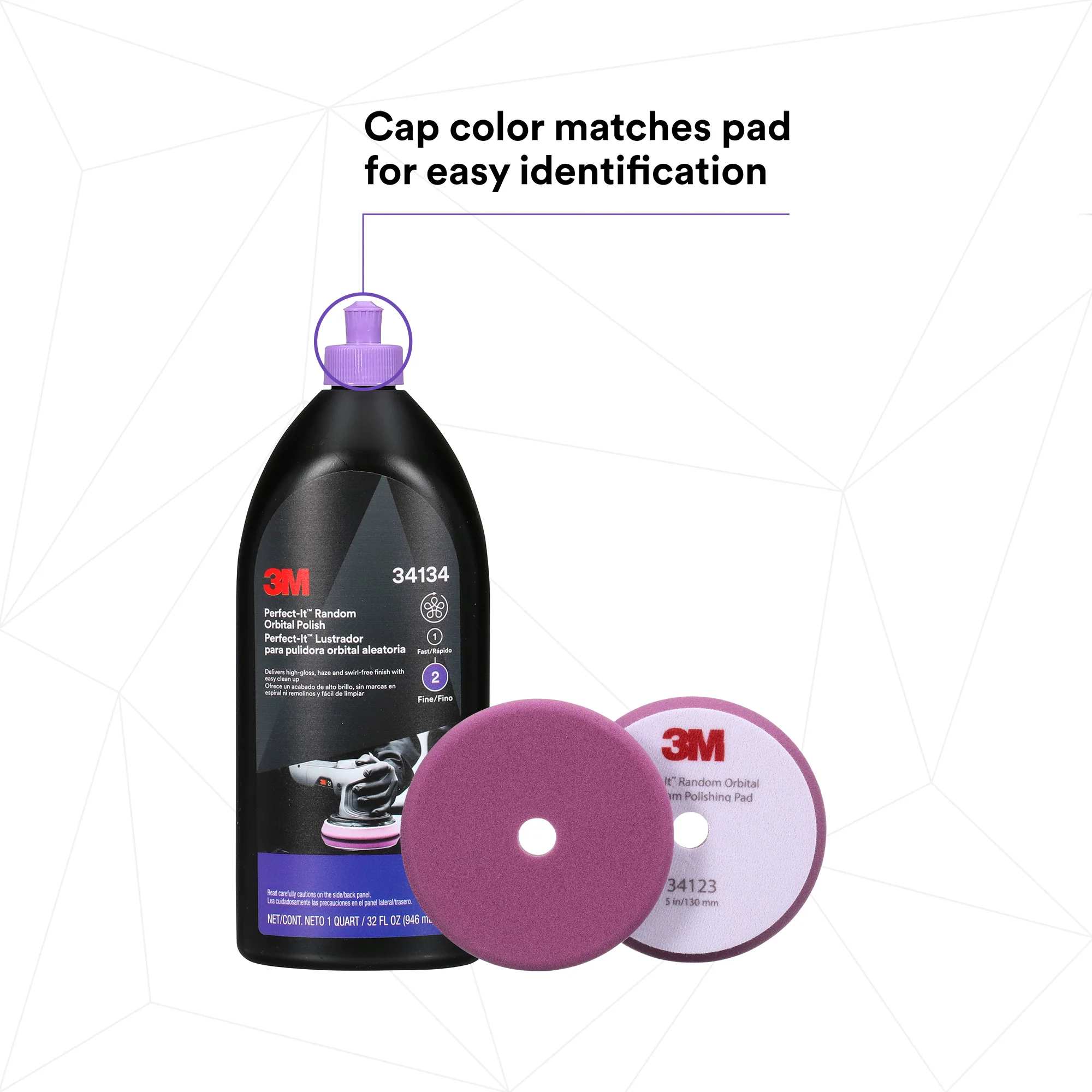3M Perfect-It Random Orbital Polish, 34134 - 32 oz. - Image 8