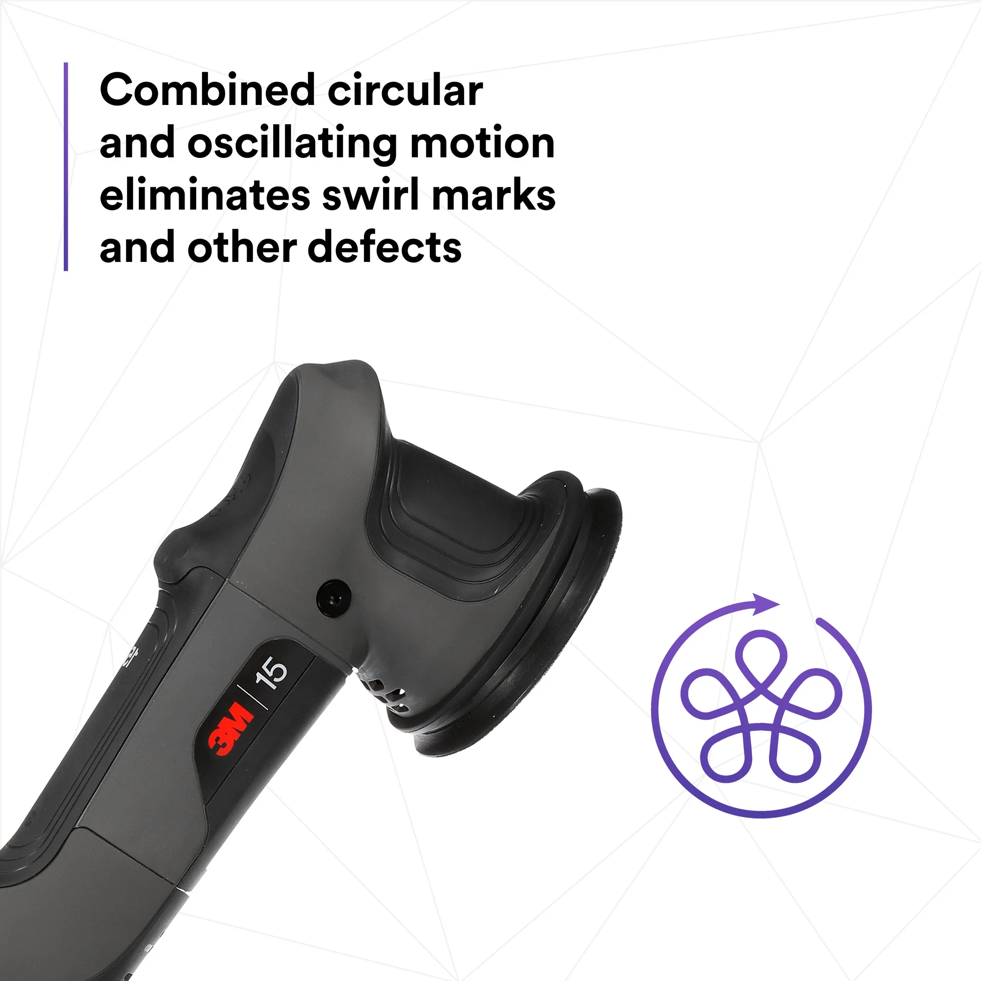 3M Perfect-It Random Orbital Polisher, 34100 - 15mm - Image 3