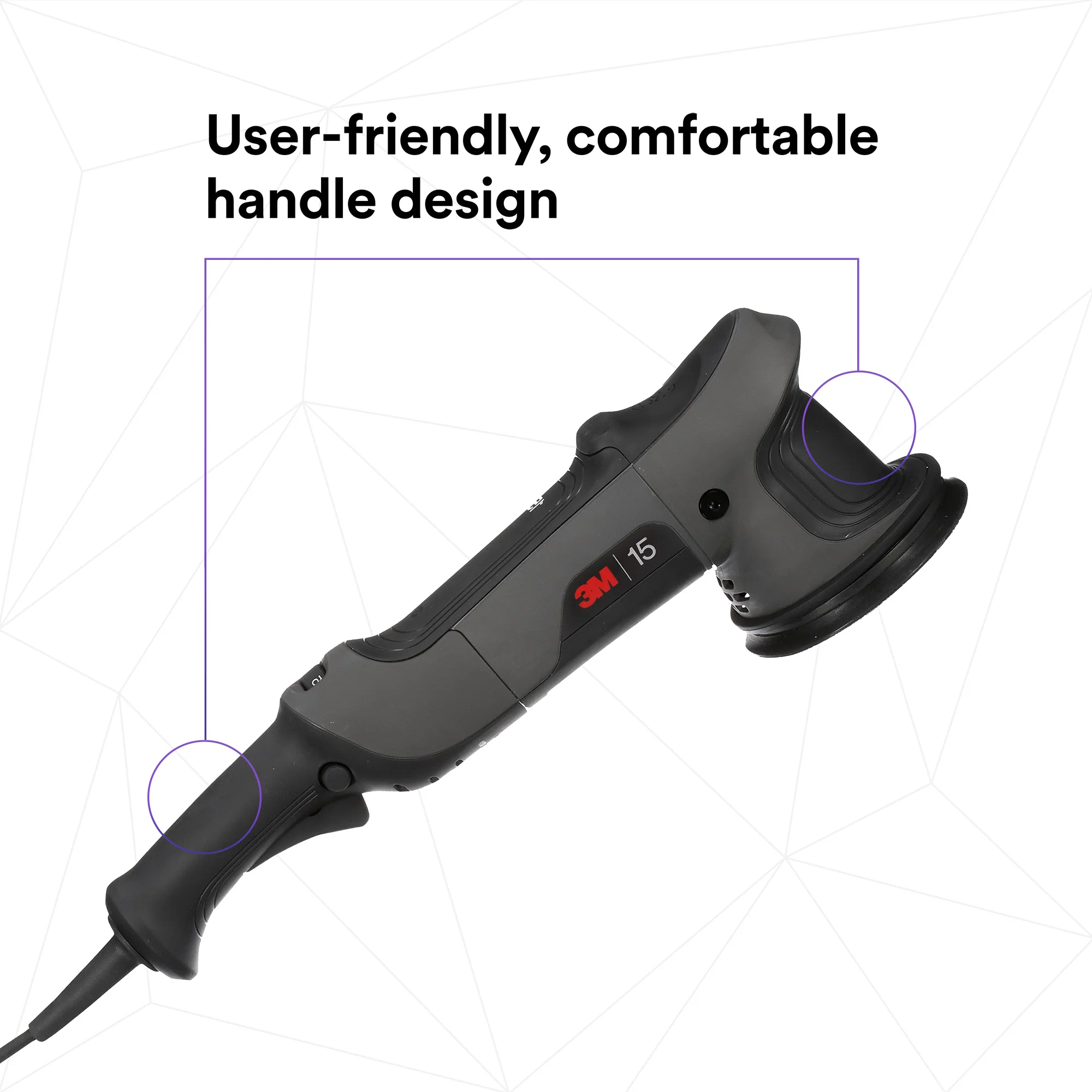 3M Perfect-It Random Orbital Polisher, 34100 - 15mm - Image 7