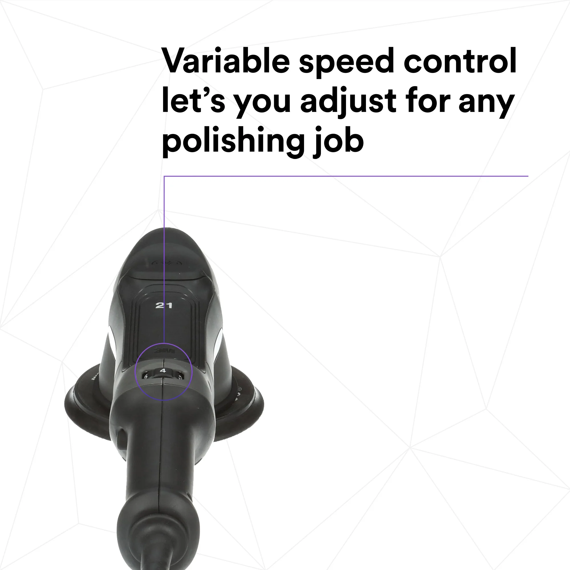 3M Perfect-It Random Orbital Polisher, 34101 - 21mm - Image 8