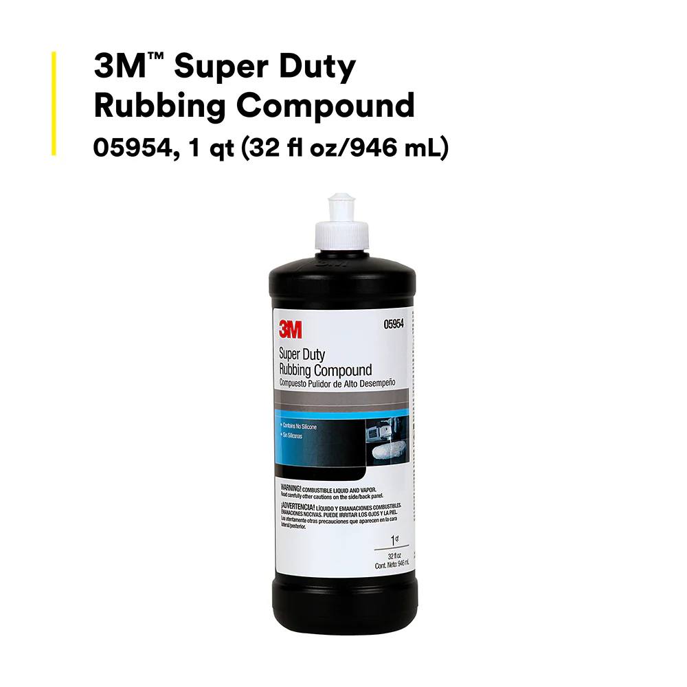 3M Super Duty Rubbing Compound, 05954 - 32 oz. - Image 3