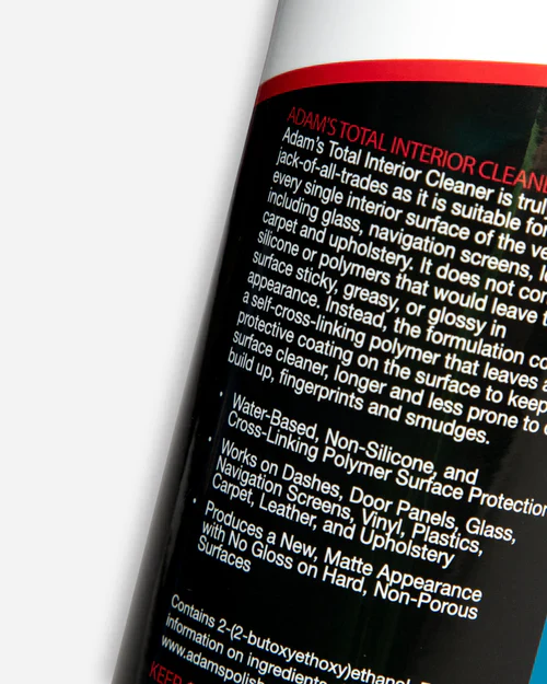 Adam's Total Interior Detailer, Blueberry Scent - 16 oz. - Image 3