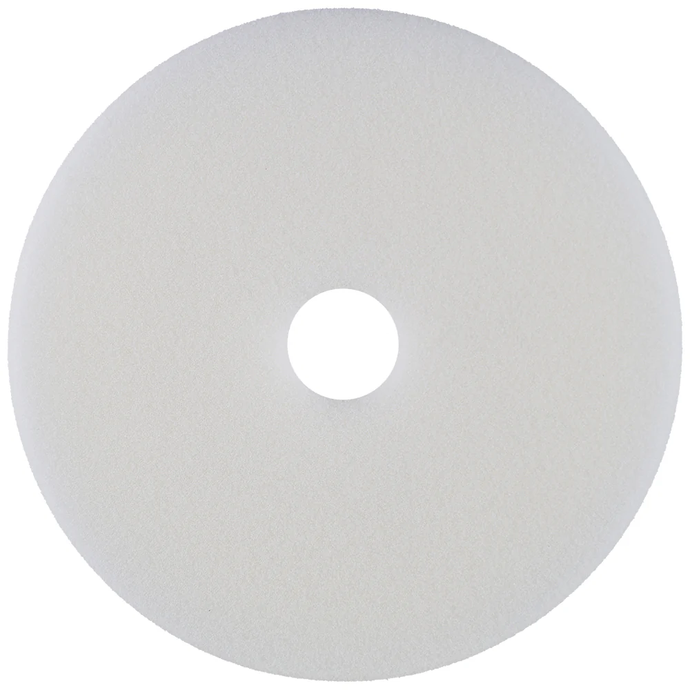 Buff and Shine EdgeGuard Foam Polishing/Finishing Pad - 5", White - Image 2