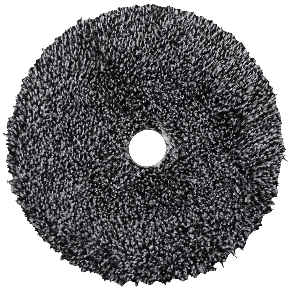 Buff and Shine Uro-Fiber Microfiber Cutting Pad - 6", Black/White - Image 2