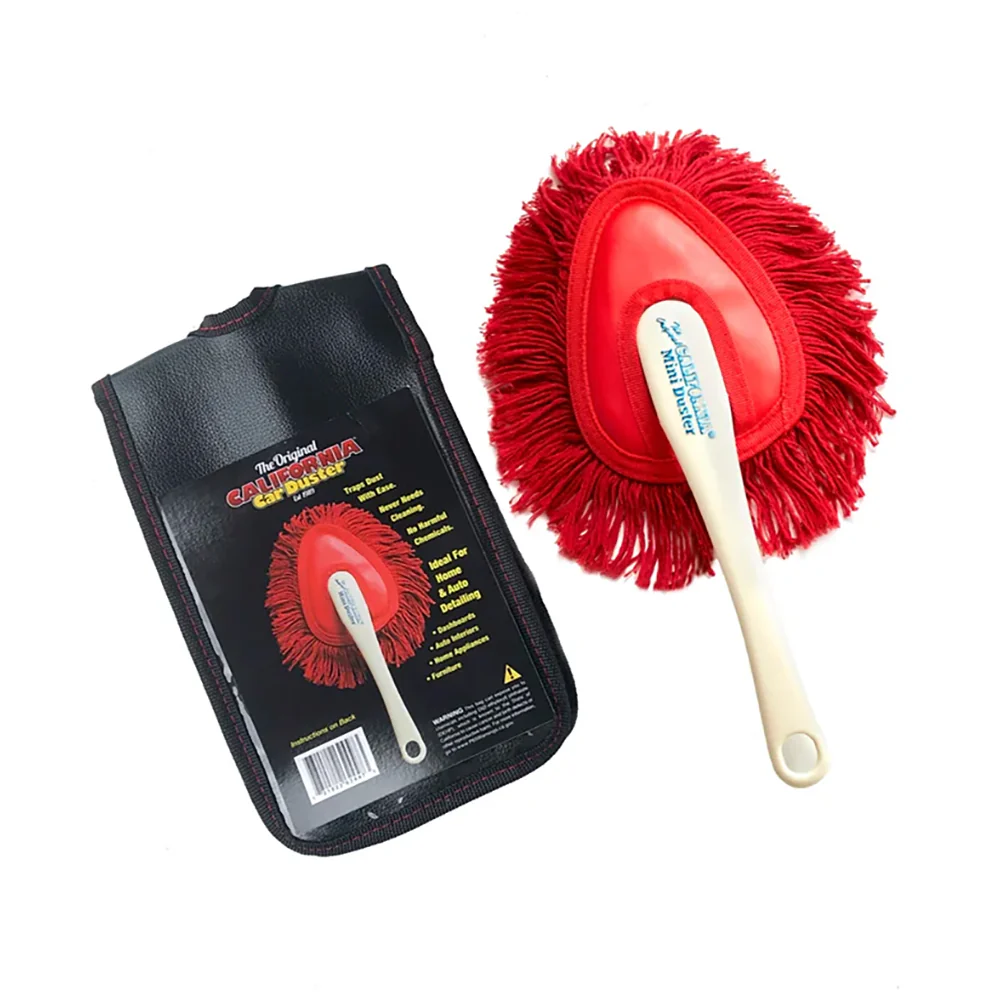 California Mini Duster with 12" Plastic Handle - Image 3
