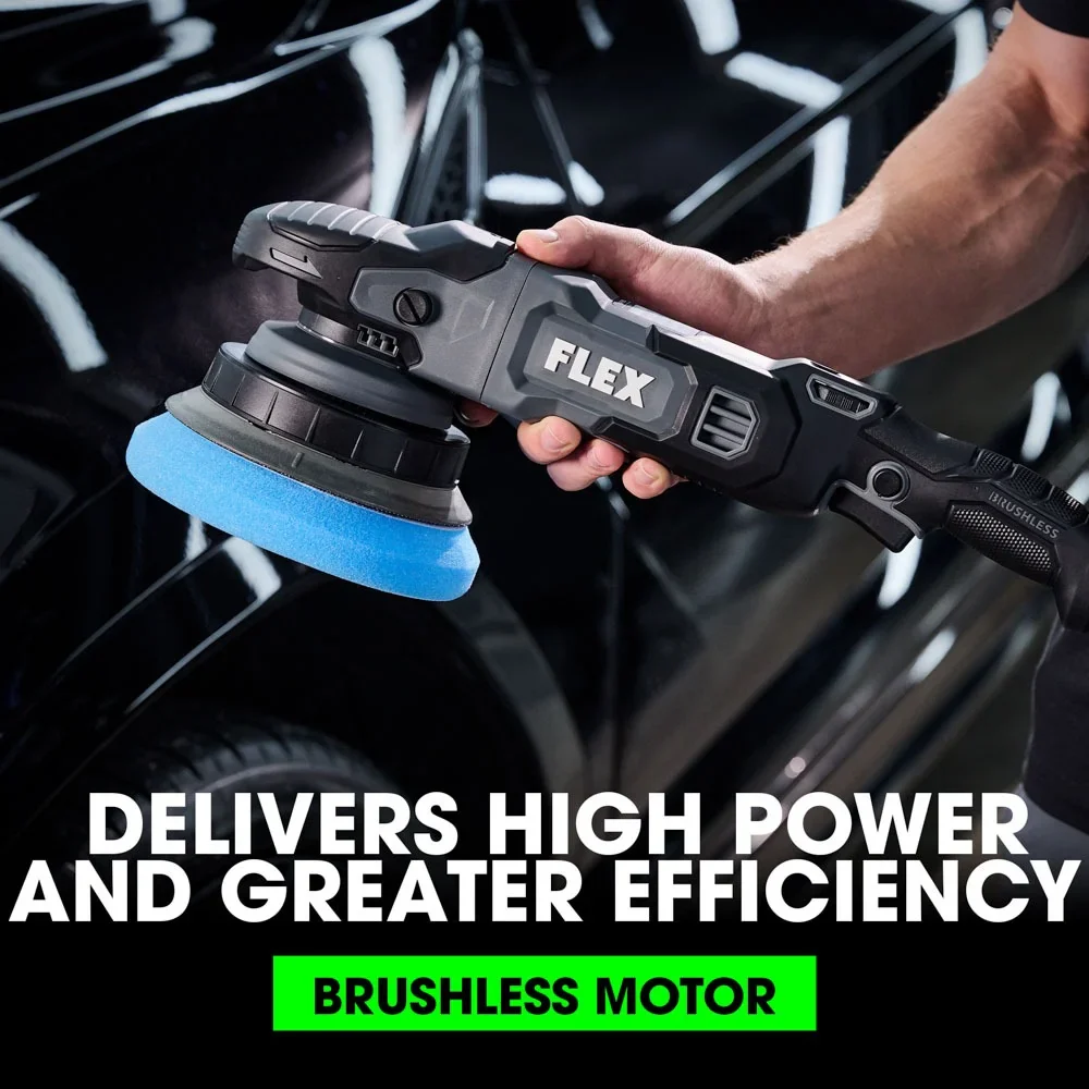 FLEX 120V Brushless Gear Driven Orbital Polisher, FC3401-Z - Image 2