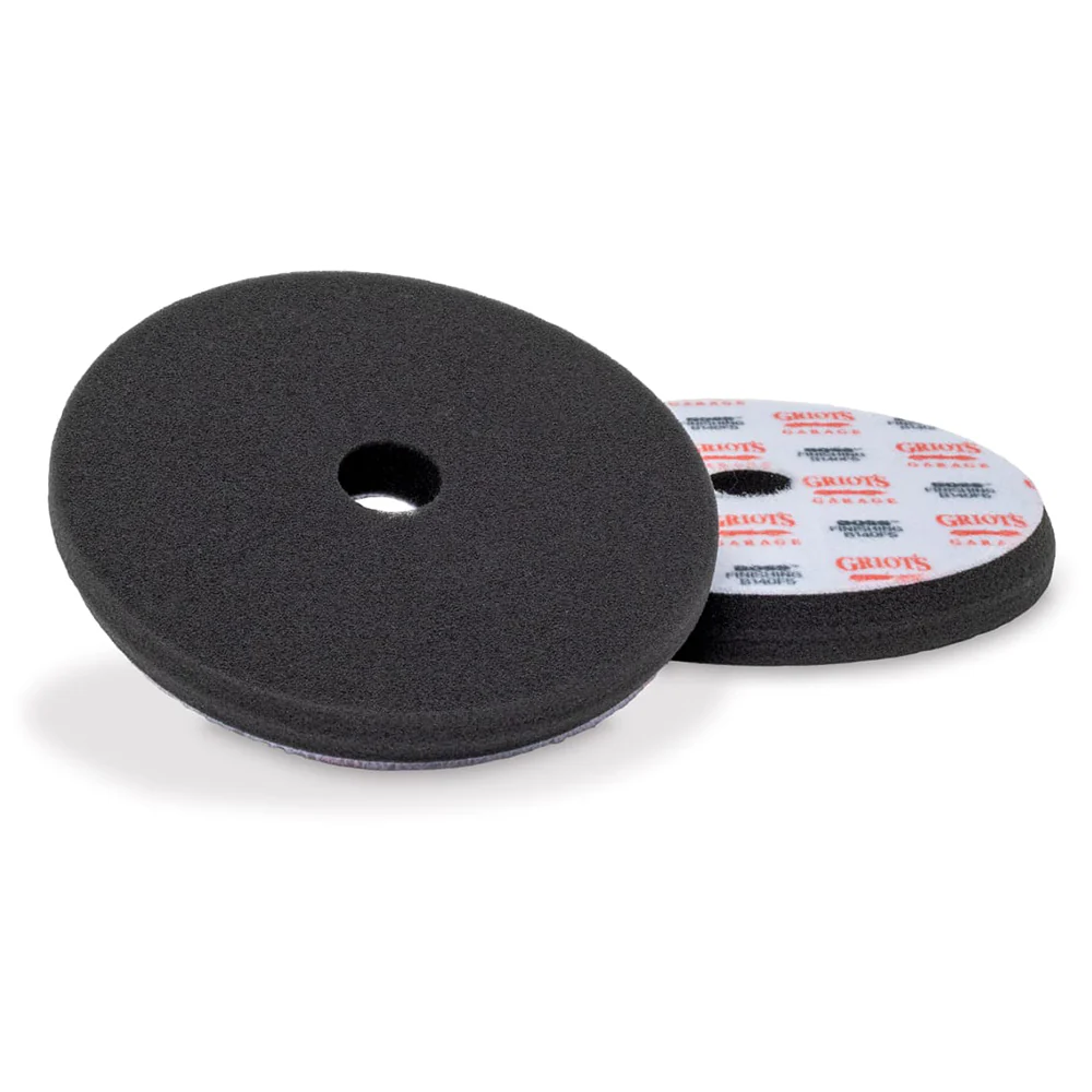 Griot's Garage BOSS Foam Finishing Pads - 5.5", Black (2 pack)