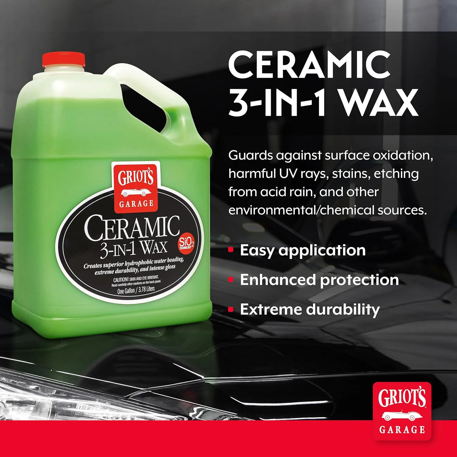 Griot's Garage Ceramic 3-in-1 Wax - 1 gal. - Image 2