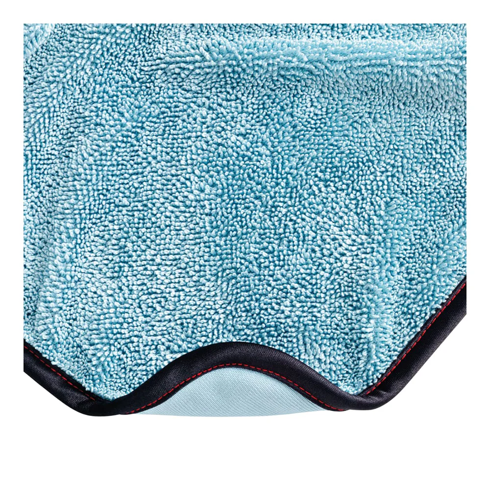 Griot's Garage PFM Dual Weave Glass Towels - 9" x 9", Blue (4 pack) - Image 5