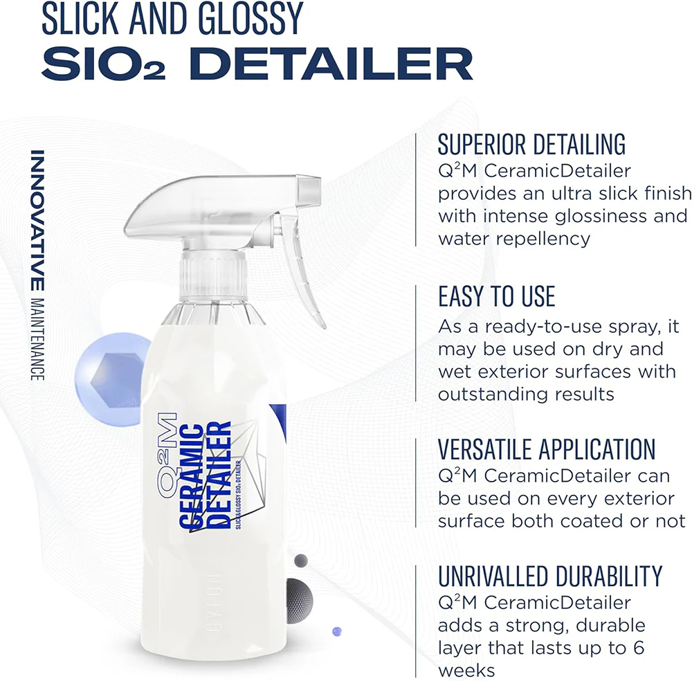 Gyeon Q2M Ceramic Detailer - 500 ml - Image 6