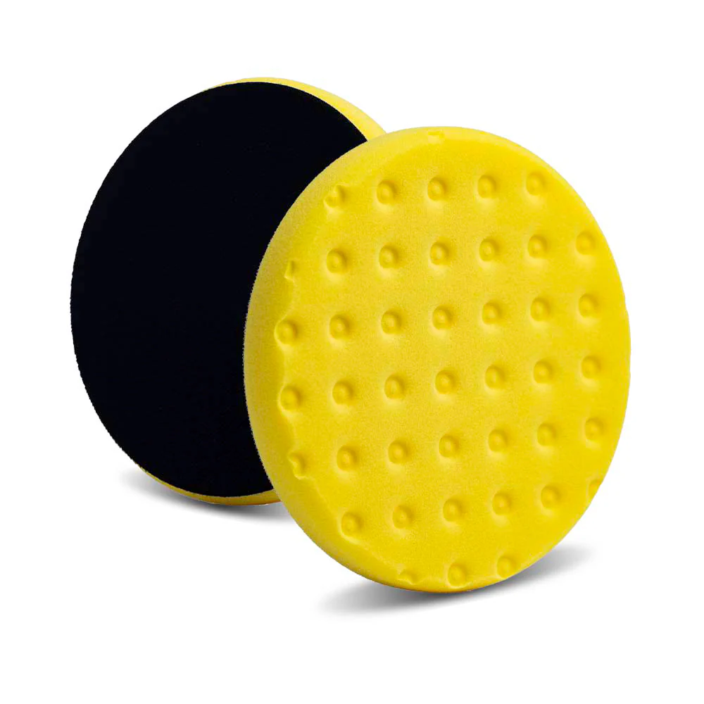 Lake Country CCS Cutback DA Foam Cutting Pad - 6.5", Yellow
