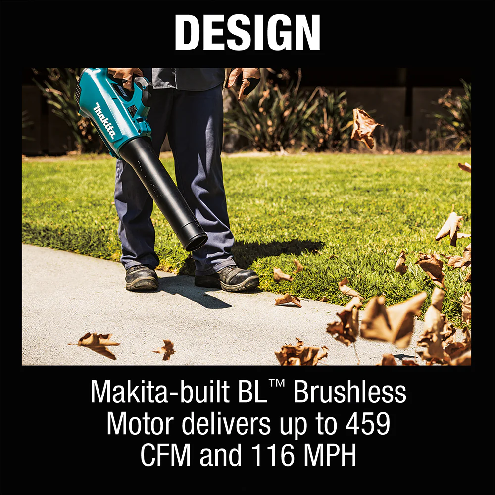 Makita 18V LXT Lithium-Ion Brushless Cordless Blower (Tool-Only) - Image 5
