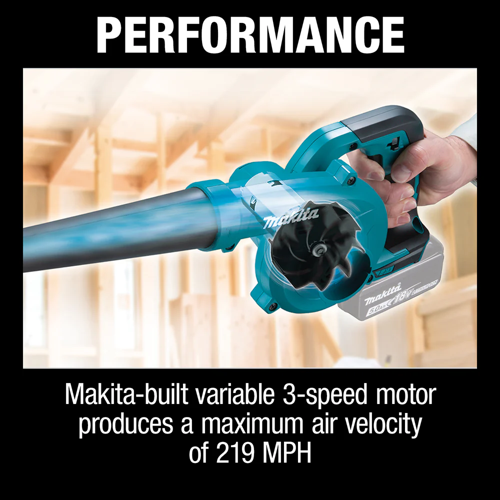 Makita 18V LXT Lithium-Ion Cordless Blower (Tool only) - Image 4