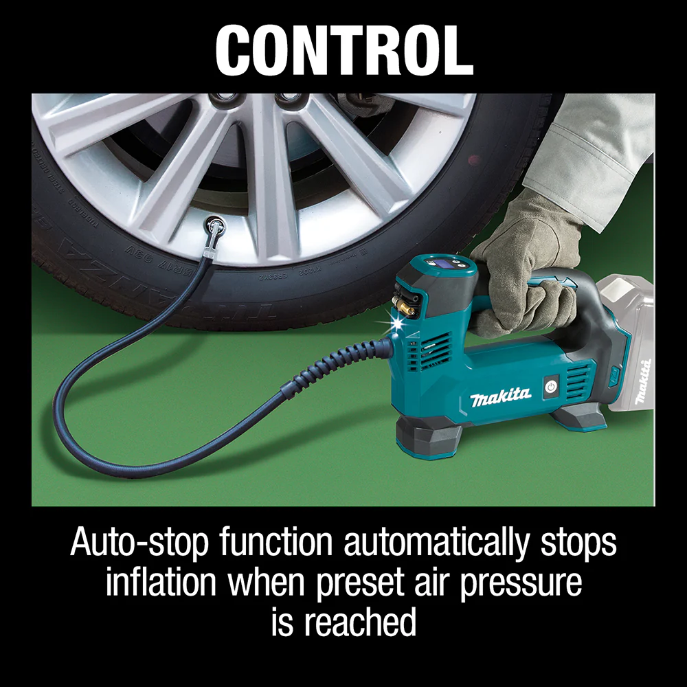 Makita 18V LXT Lithium-Ion Cordless Inflator Kit (1.5Ah) - Image 7