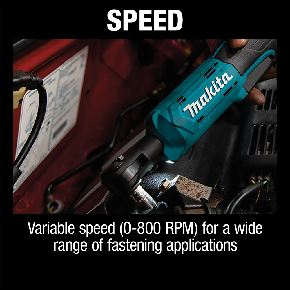 Makita 18V LXT Lithium-Ion Cordless Square Drive Ratchet Kit (2.0Ah), 3/8" + 1/4" - Image 9