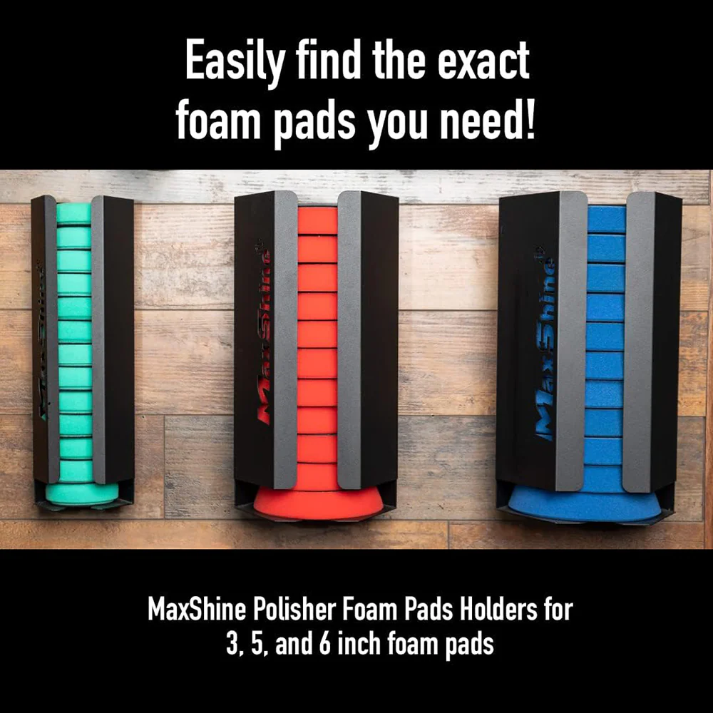 MaxShine 6" Foam Pad Holder (MaxShine Logo) - Image 5