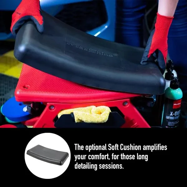 MaxShine Modular Detailing Creeper Seat w/ Cushion - Image 14