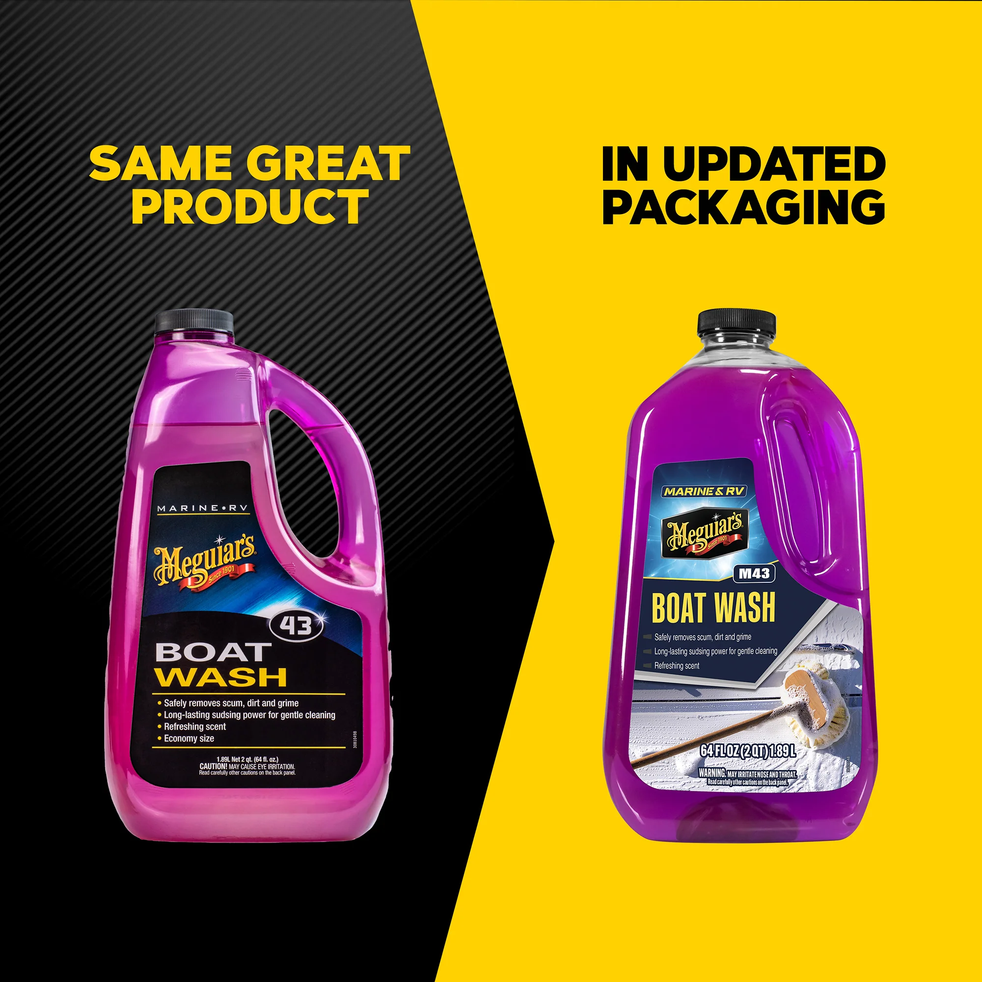 Meguiar's Marine/RV Wash #43, M4364 - 64 oz. - Image 3