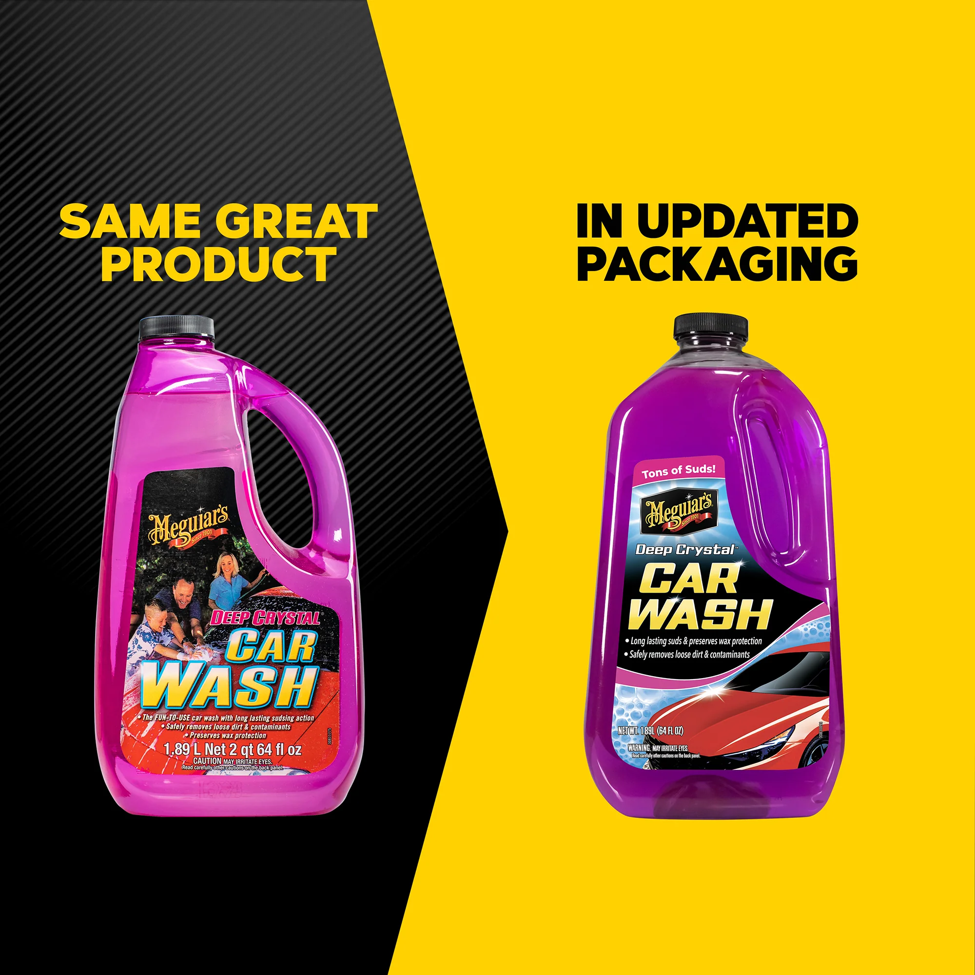 Meguiar's Deep Crystal Car Wash, G10464 - 64 oz. - Image 3
