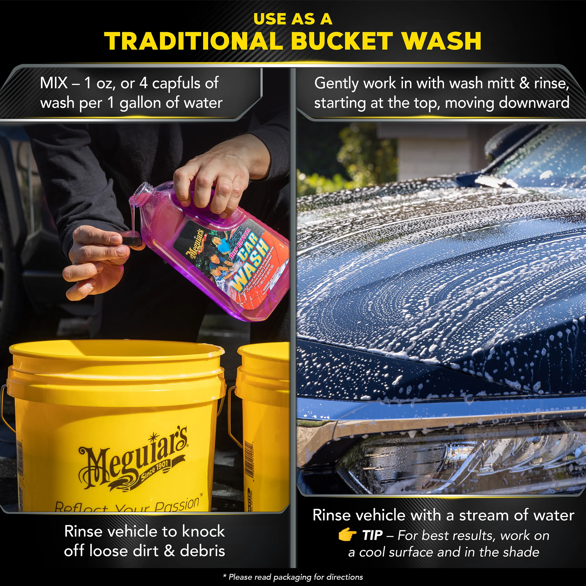 Meguiar's Deep Crystal Car Wash, G10464 - 64 oz. - Image 6