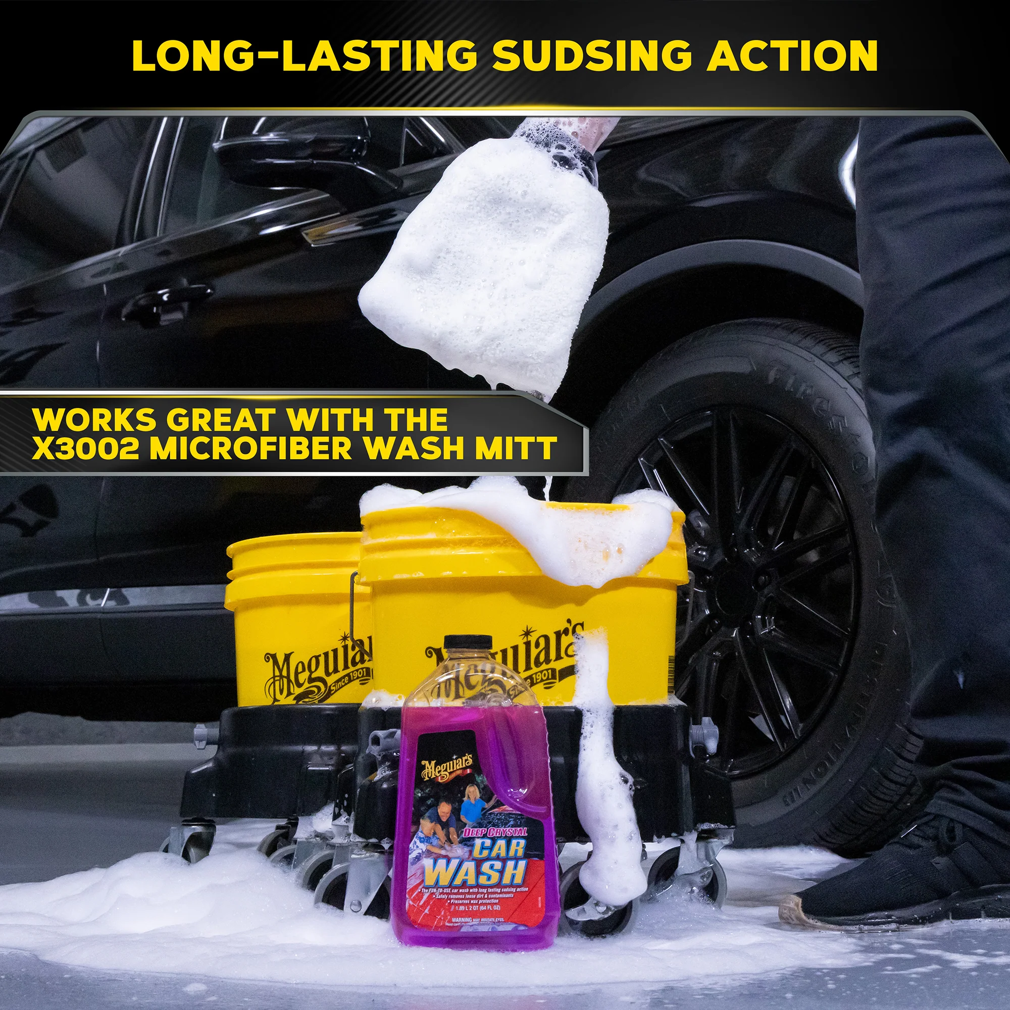 Meguiar's Deep Crystal Car Wash, G10464 - 64 oz. - Image 8