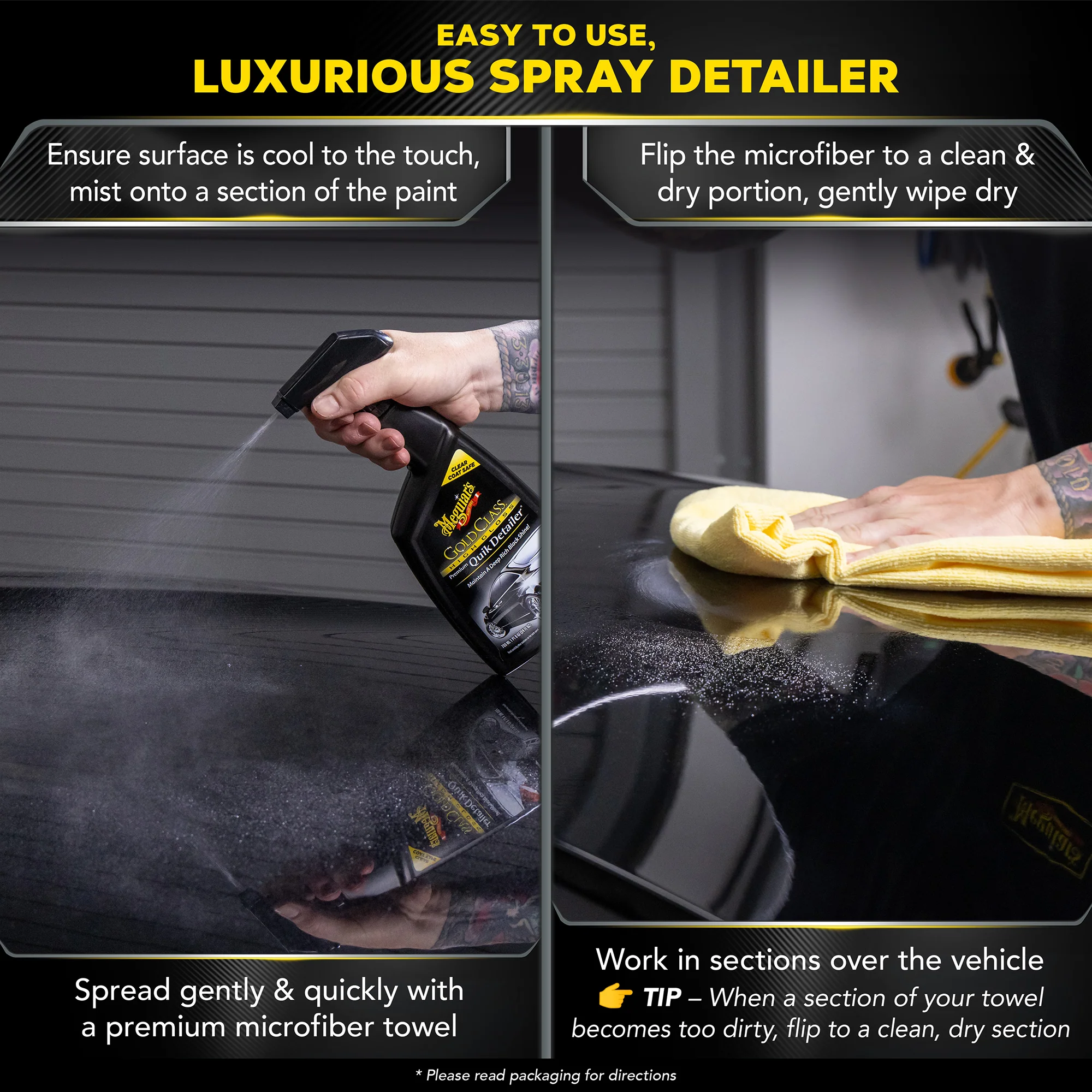 Meguiar's Gold Class Quik Detailer, G7624 - 24 oz. - Image 6