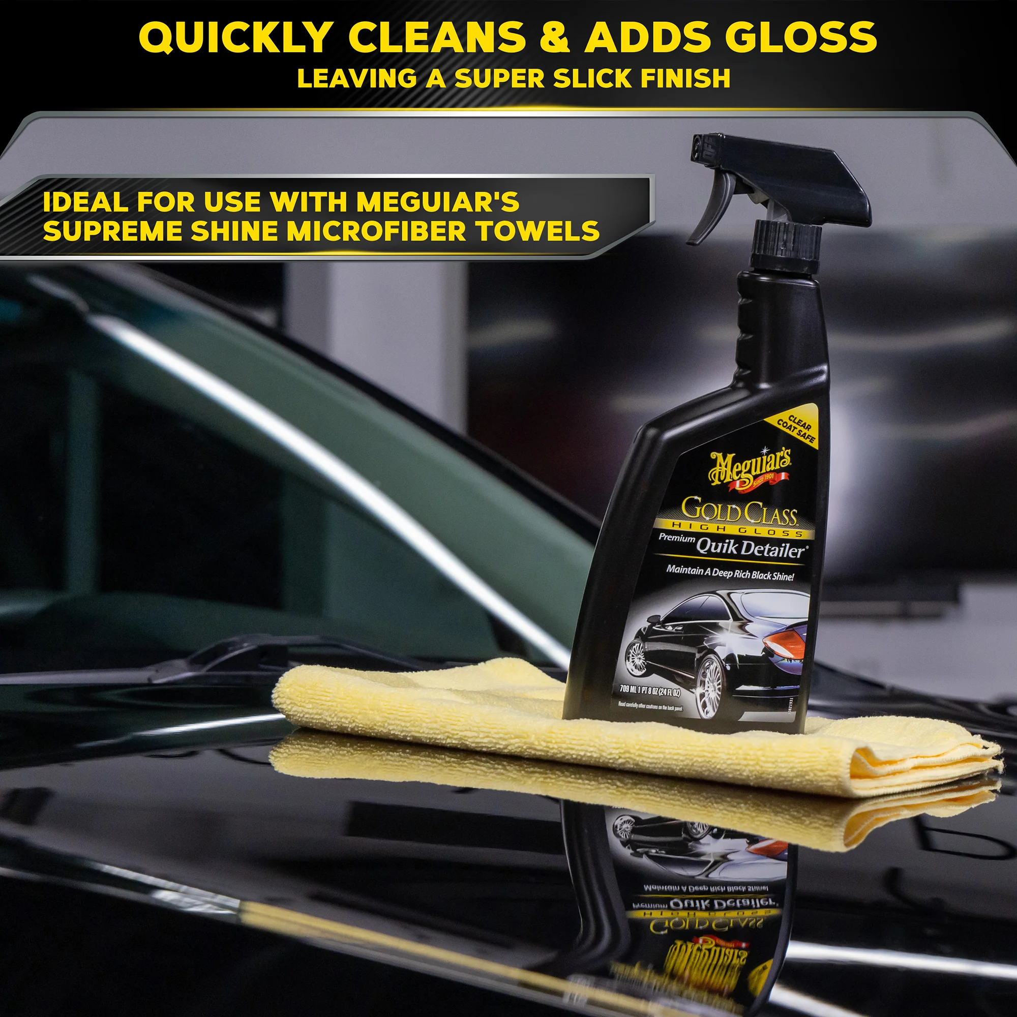 Meguiar's Gold Class Quik Detailer, G7624 - 24 oz. - Image 7