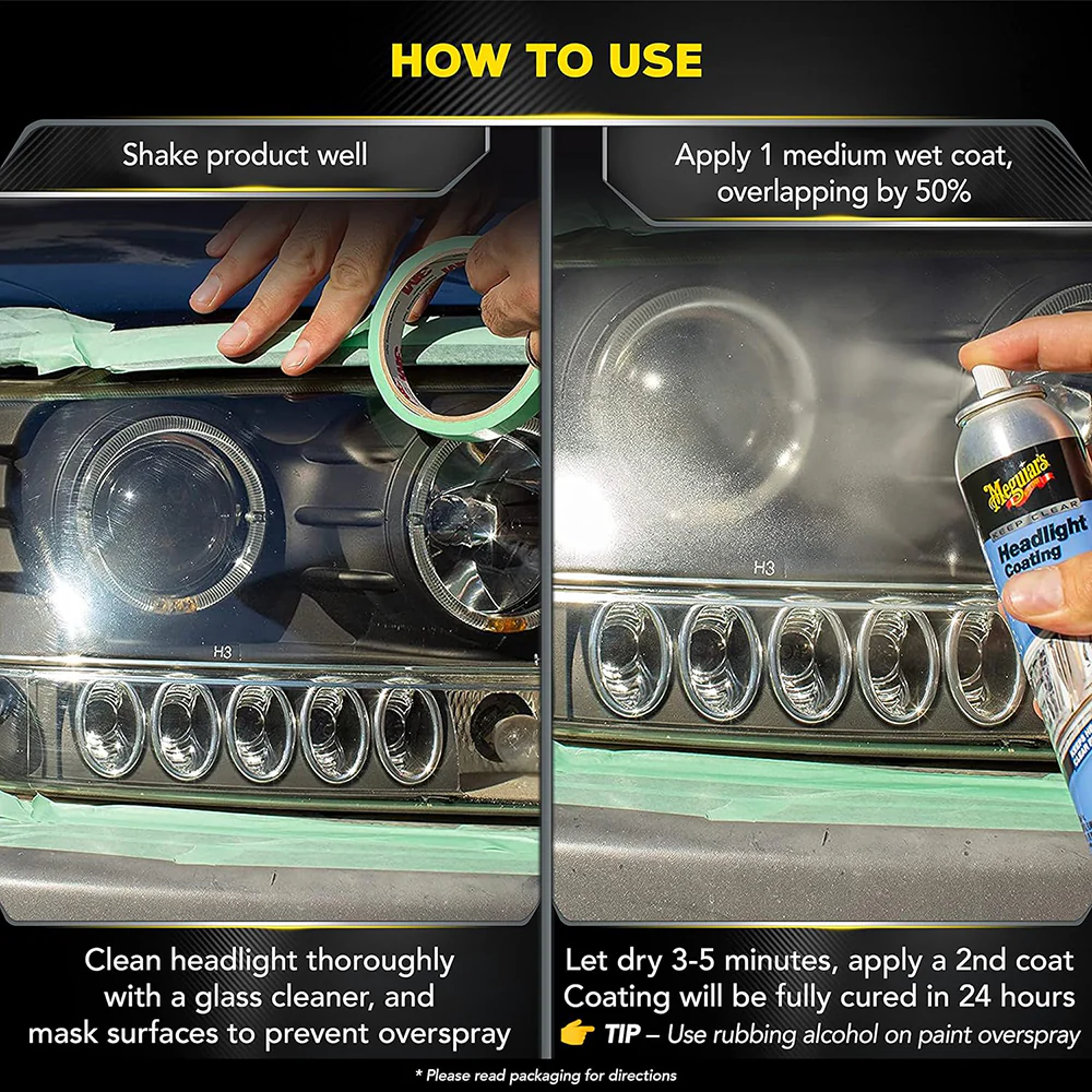 Meguiar's Keep Clear Headlight Coating, G17804 - 4 oz. - Image 5