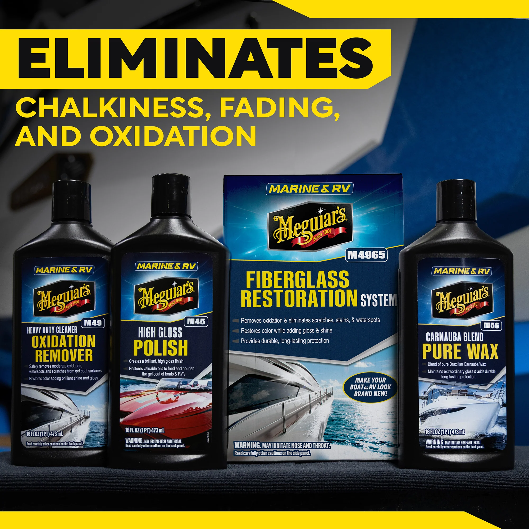 Meguiar's Marine/RV Fiberglass Restoration System, M4965 - Image 10