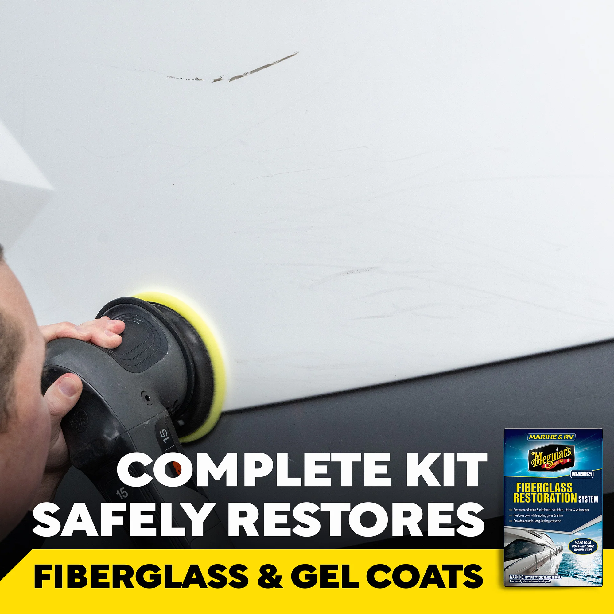 Meguiar's Marine/RV Fiberglass Restoration System, M4965 - Image 4