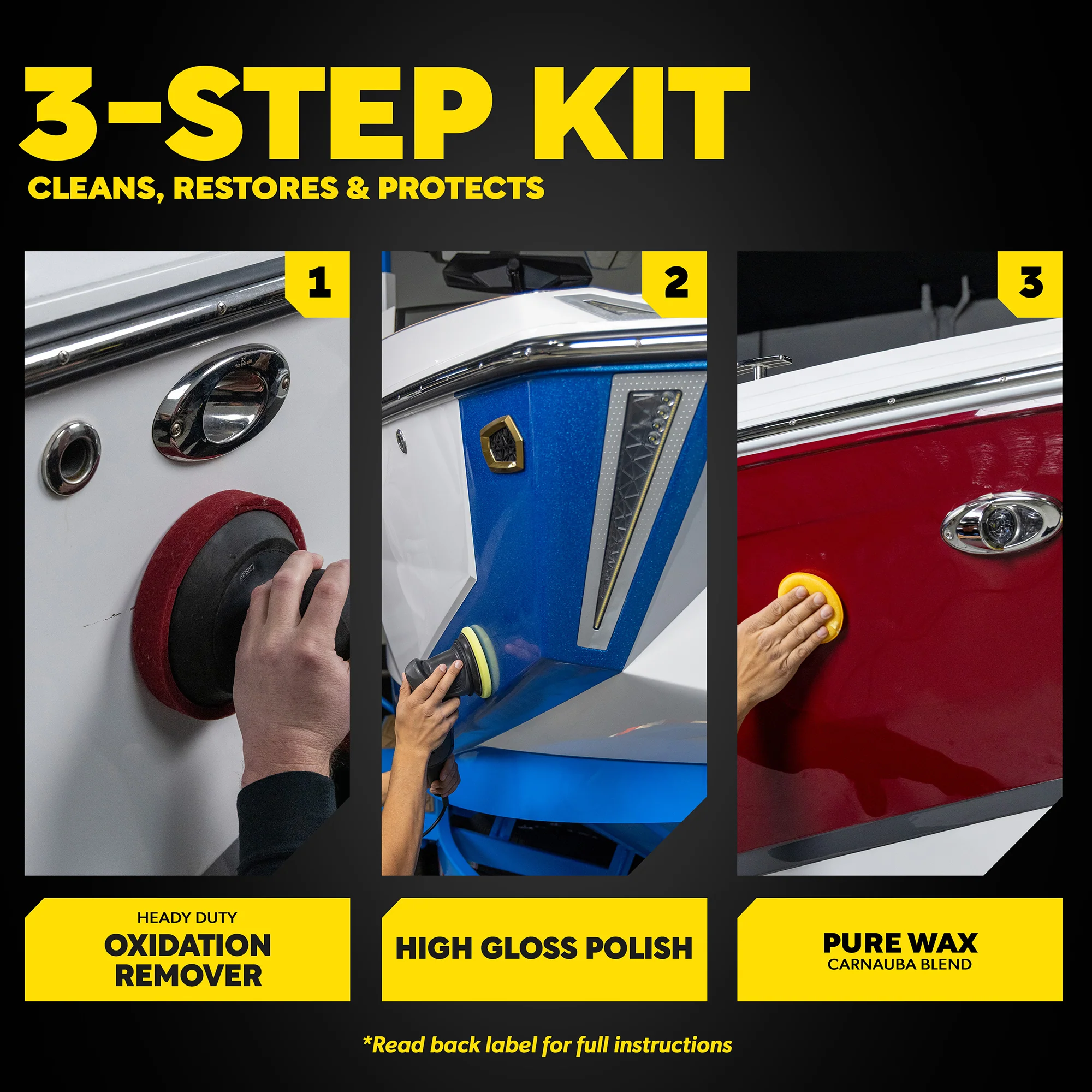 Meguiar's Marine/RV Fiberglass Restoration System, M4965 - Image 8
