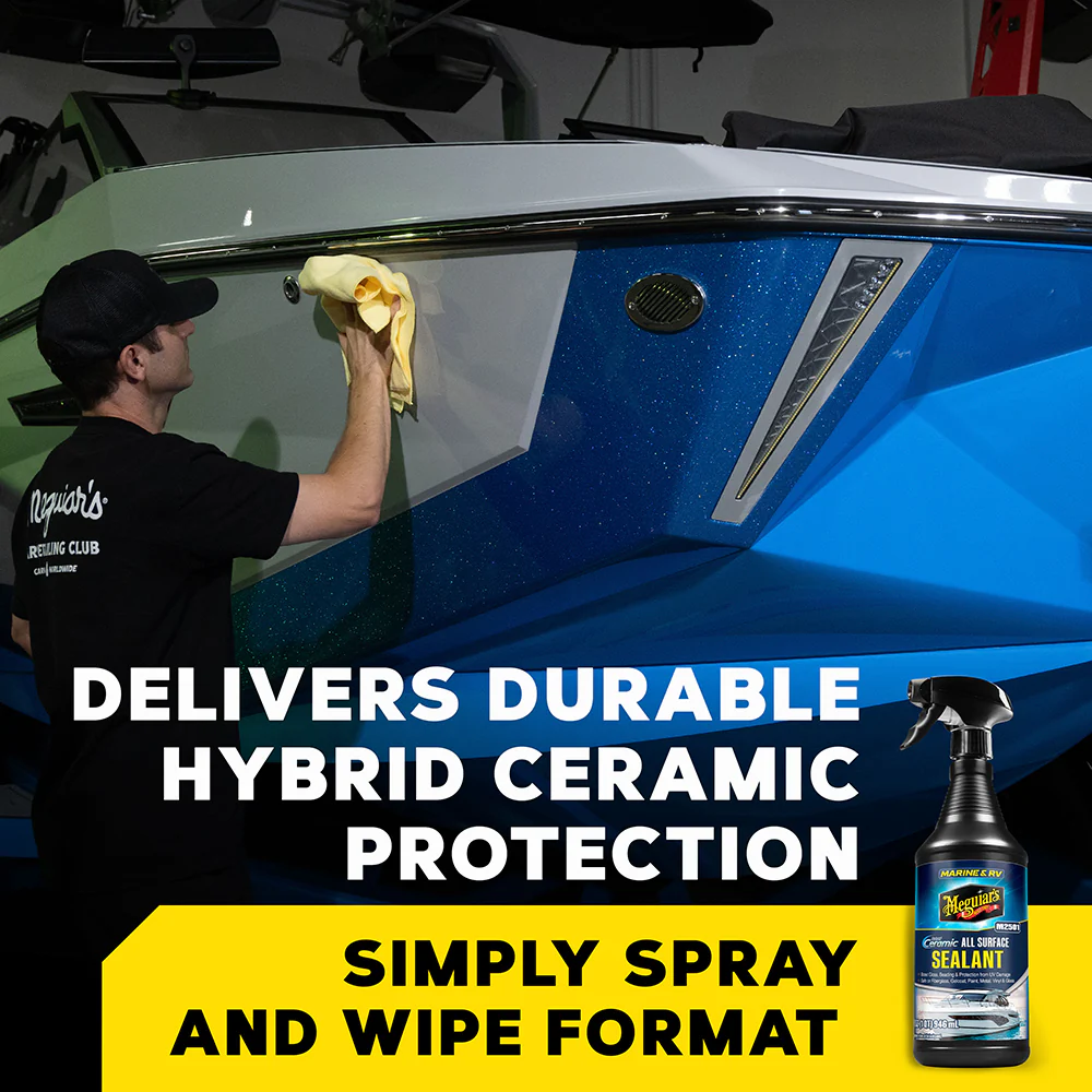 Meguiar's Marine & RV Hybrid Ceramic All Surface Sealant, M250132 - 32 oz. - Image 2