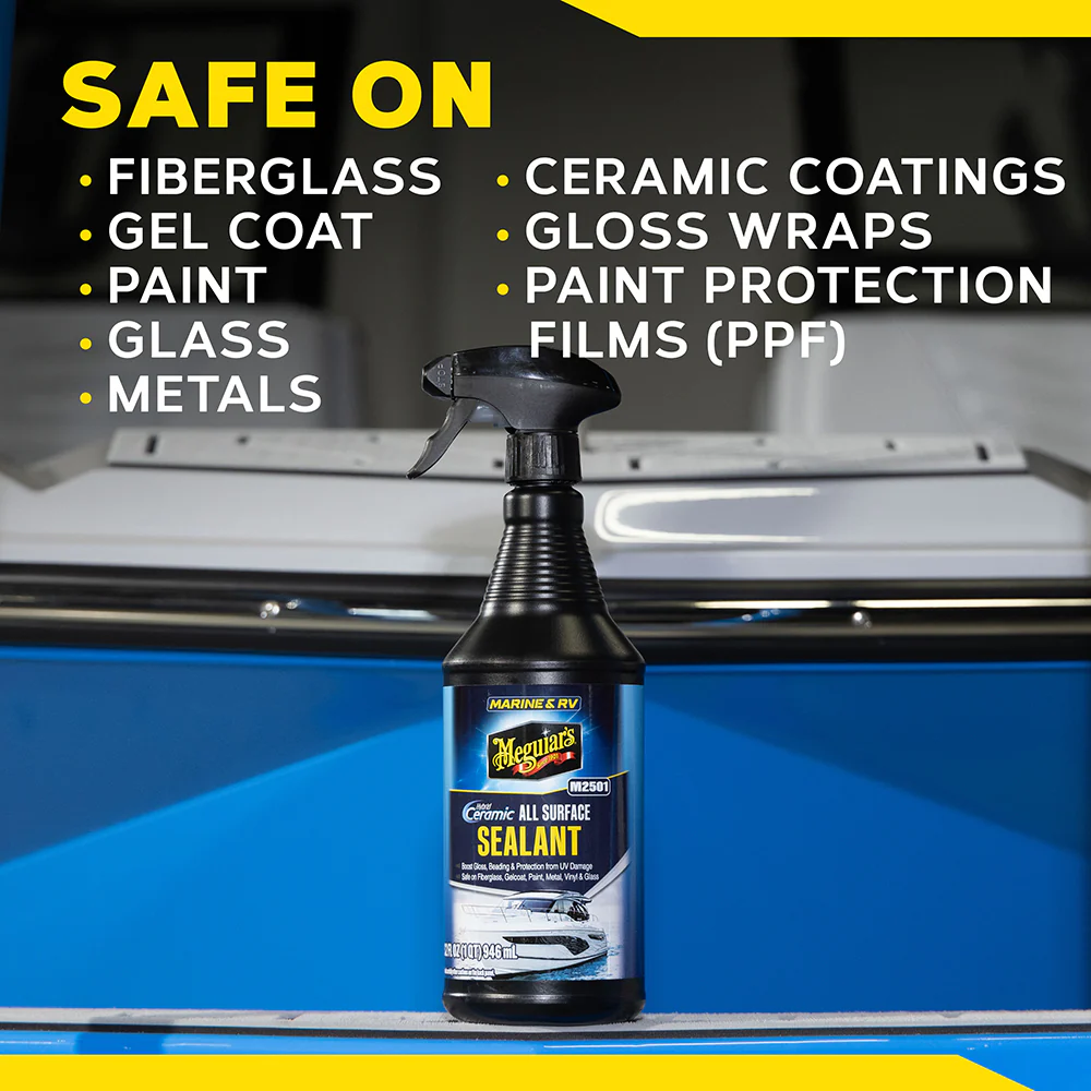 Meguiar's Marine & RV Hybrid Ceramic All Surface Sealant, M250132 - 32 oz. - Image 8