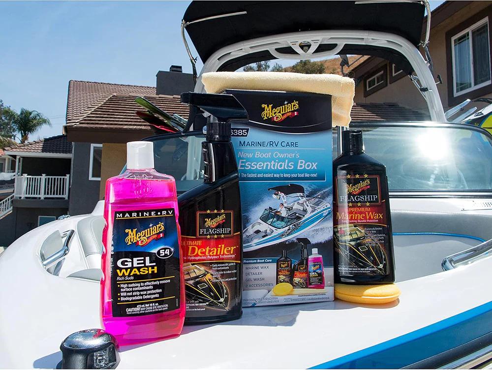 Meguiar's Marine/RV New Boat Owner's Essentials Box, M6385 - Image 12