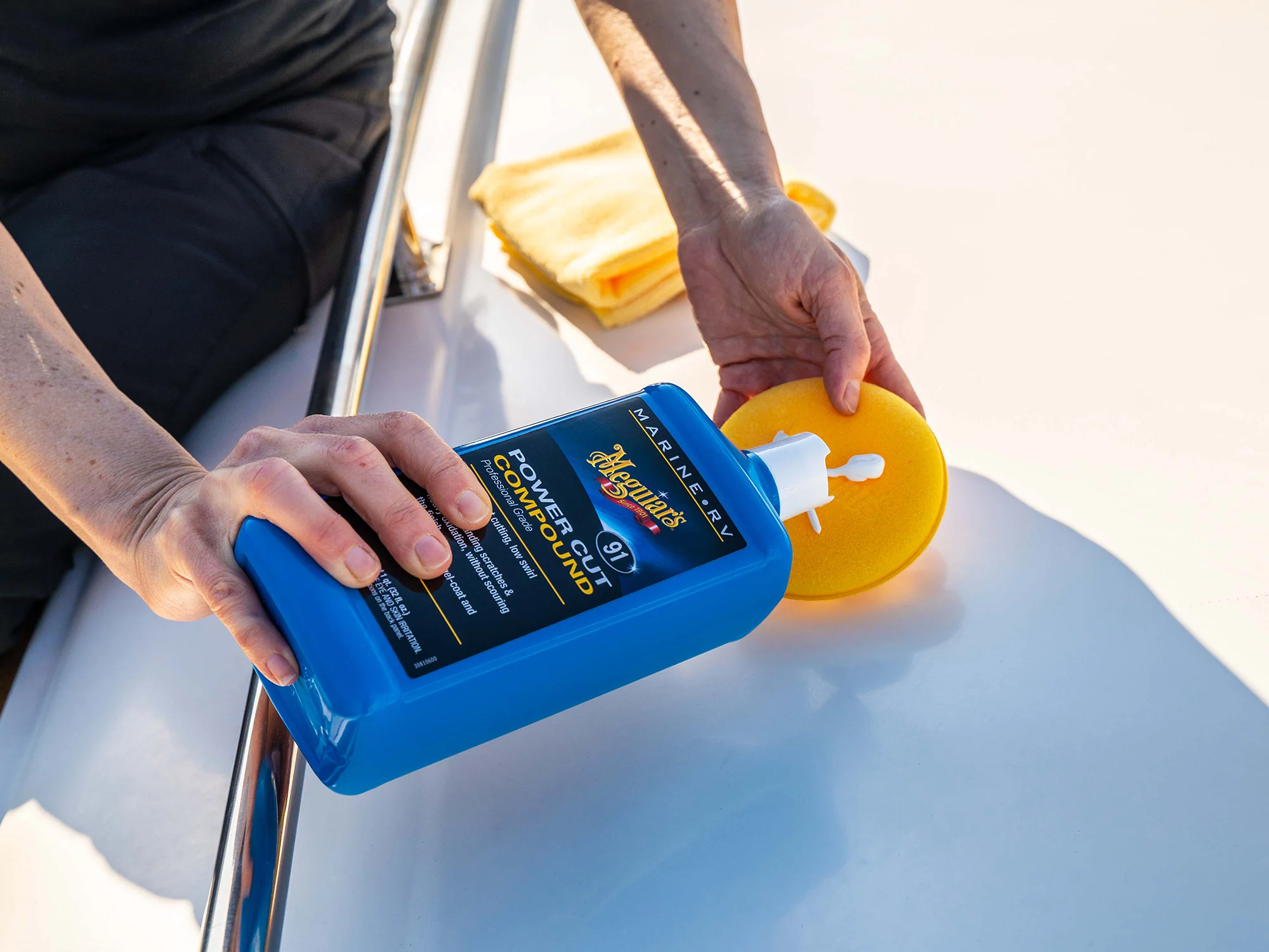 Meguiar's Marine/RV Professional Grade Power Compound #91, M9132 - 32 oz. - Image 4