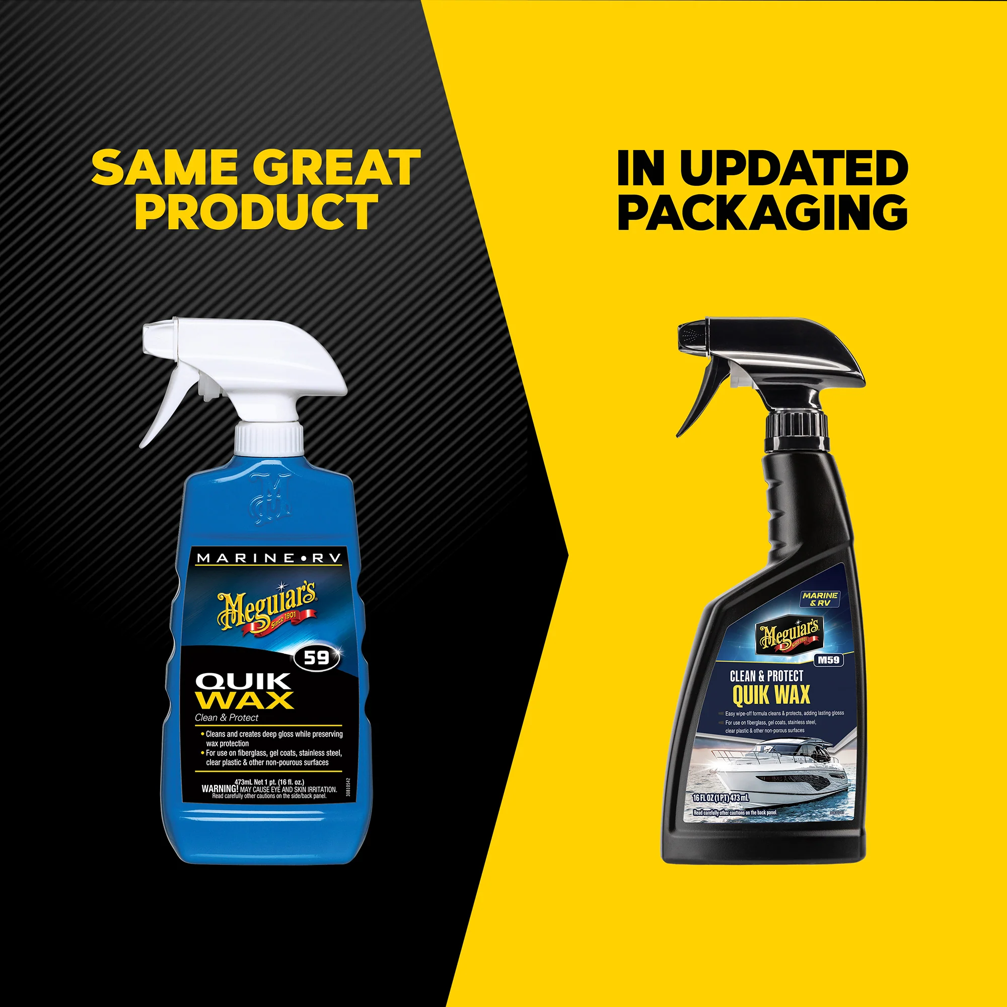 Meguiar's Marine/RV Quik Wax #59, M5916 - 16 oz. - Image 3