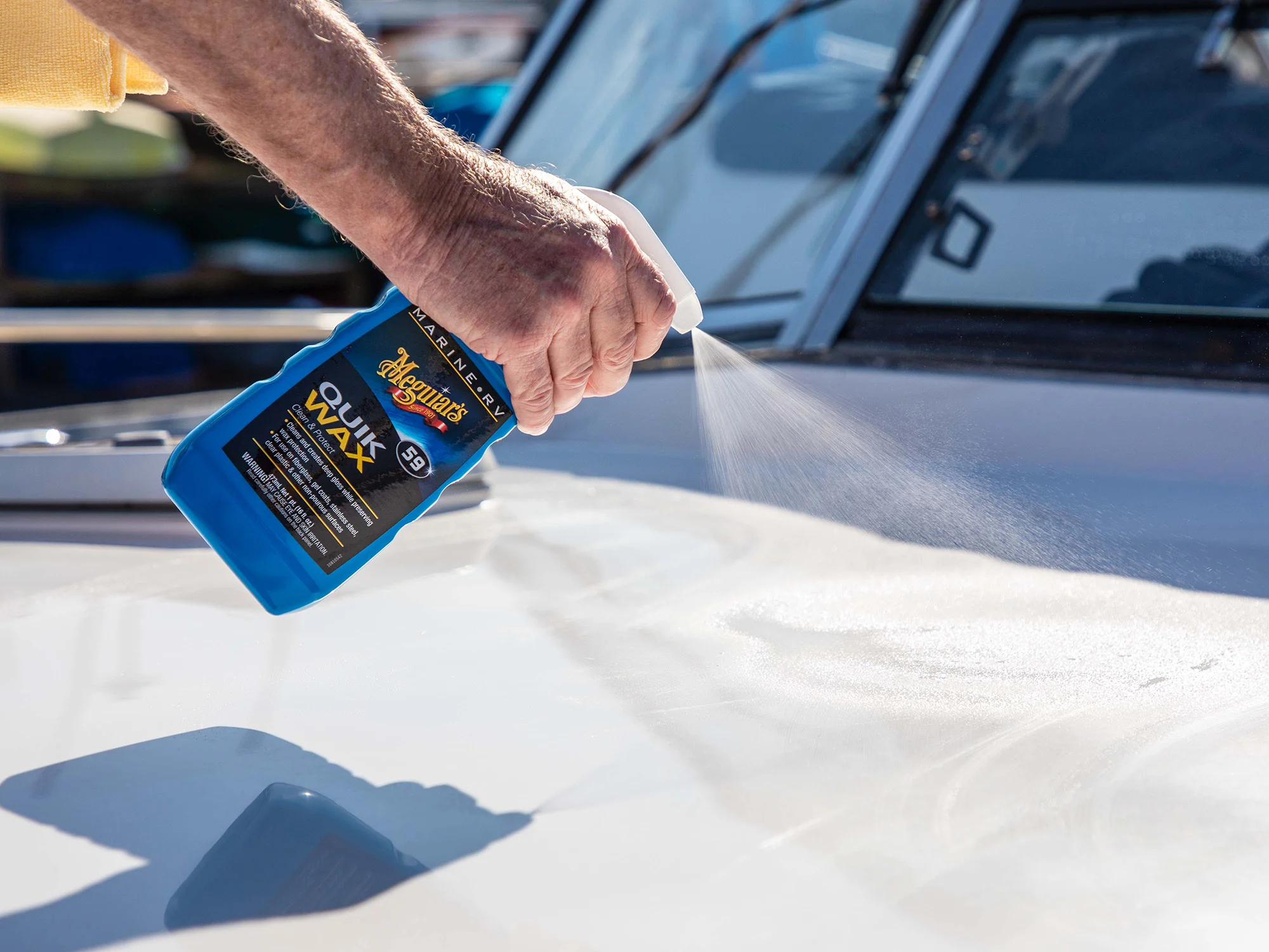Meguiar's Marine/RV Quik Wax #59, M5916 - 16 oz. - Image 4