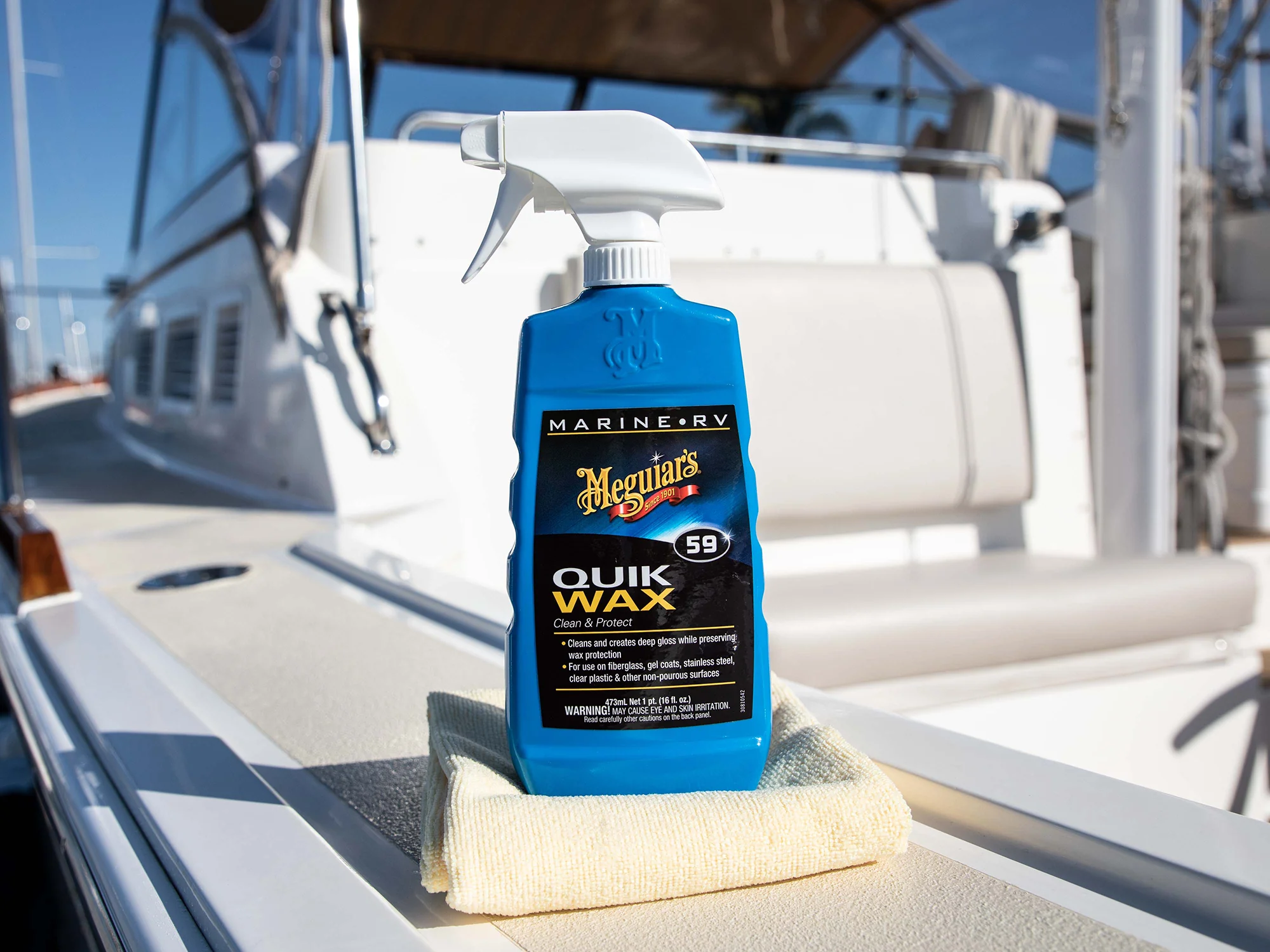 Meguiar's Marine/RV Quik Wax #59, M5916 - 16 oz. - Image 6