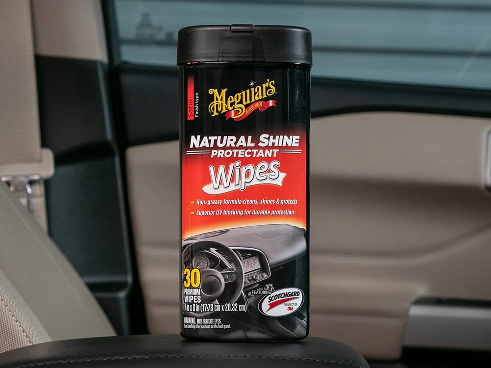 Meguiar's Natural Shine Protectant Wipes, G4100 - 25 Wipes - Image 5