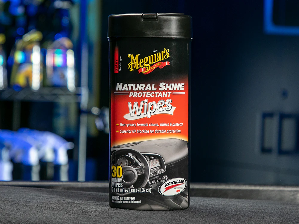 Meguiar's Natural Shine Protectant Wipes, G4100 - 25 Wipes - Image 6