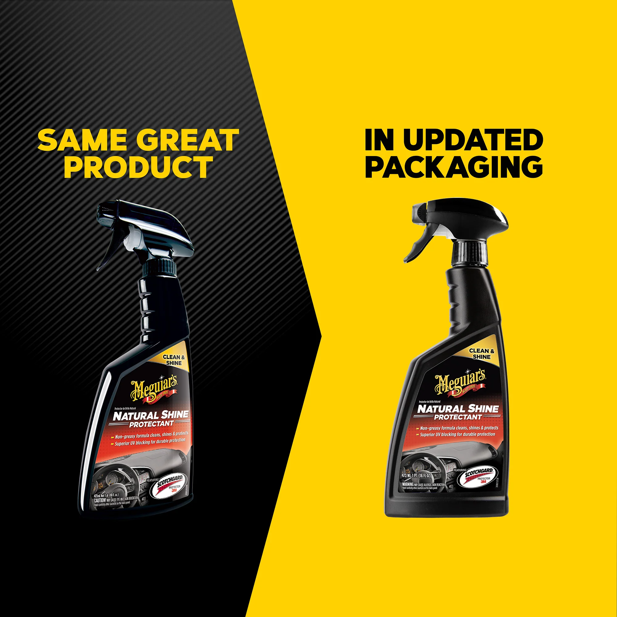 Meguiar's Natural Shine Vinyl & Rubber Protectant Spray, G4116 -16 oz. - Image 3