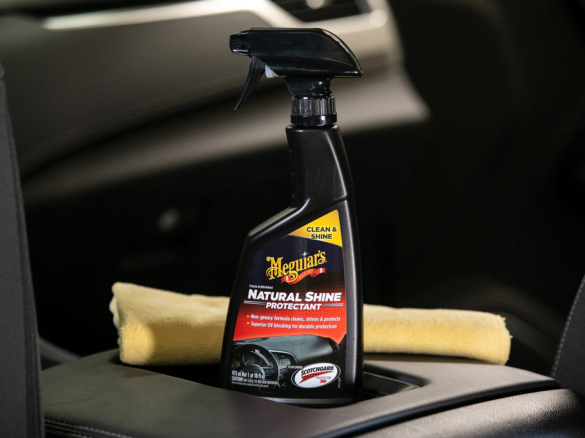 Meguiar's Natural Shine Vinyl & Rubber Protectant Spray, G4116 -16 oz. - Image 6