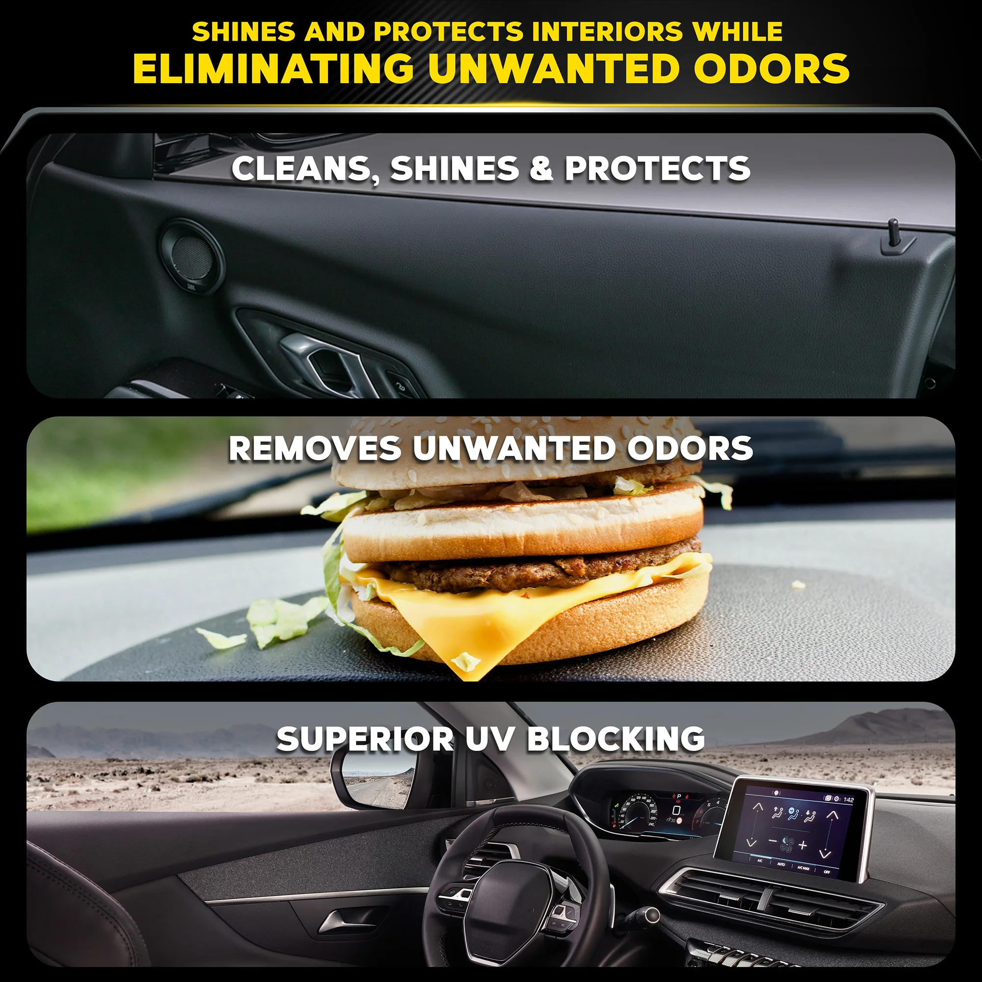 Meguiar's New Car Scent Interior Protectant Wipes, G4200 - 30 Wipes - Image 4